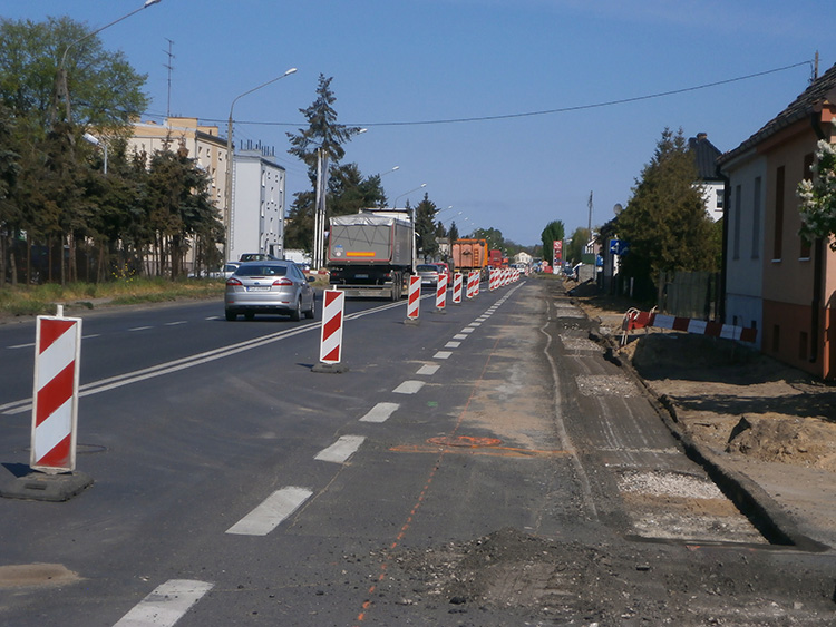 Ulica Bolesława Chrobrego w Szamotułach