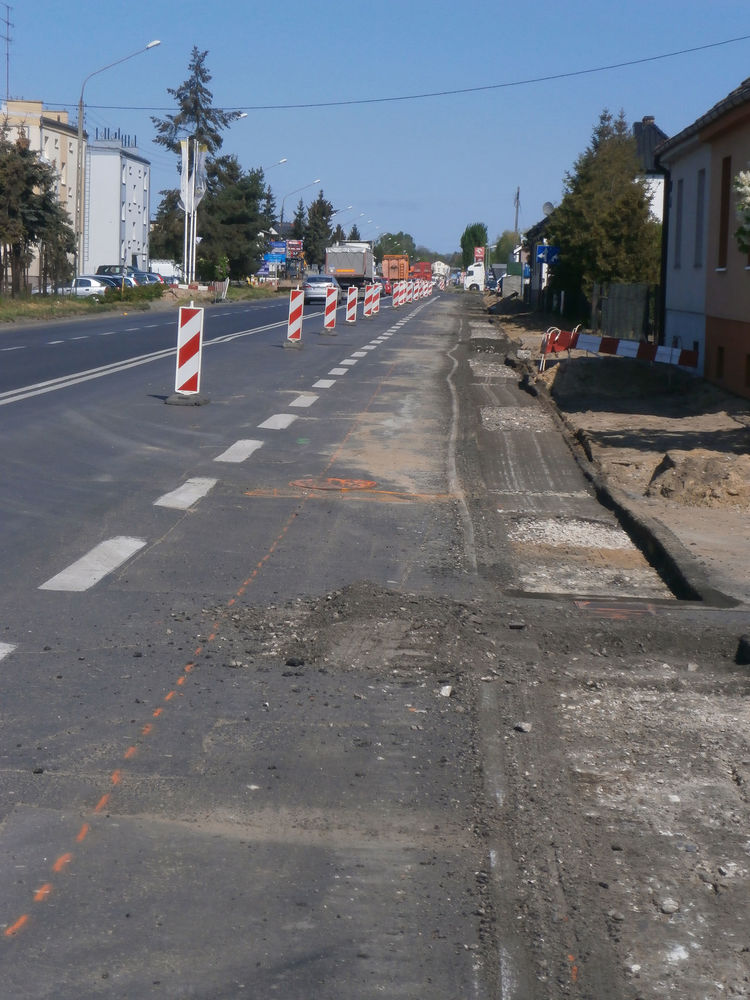 Ulica Bolesława Chrobrego w Szamotułach