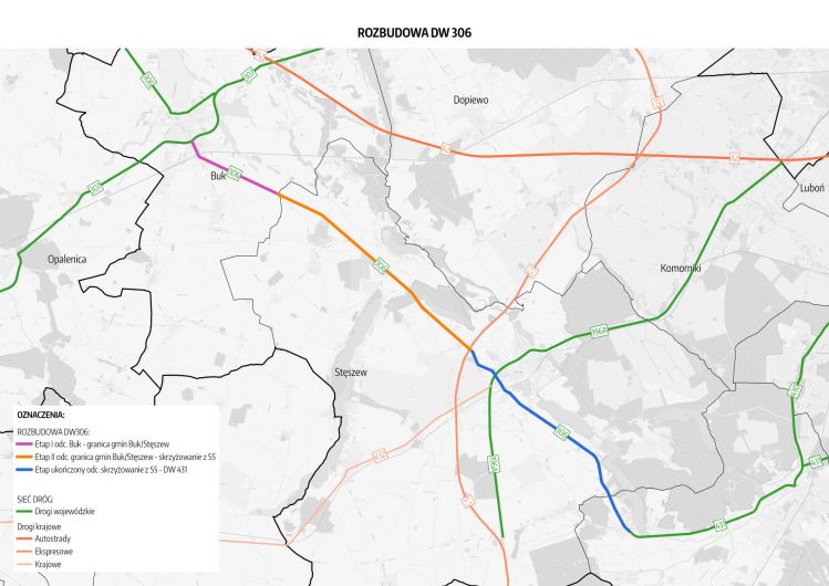 DW306 mapa