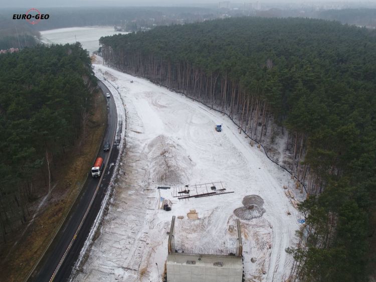 budowa mostu nad Wartą w Rogalinku