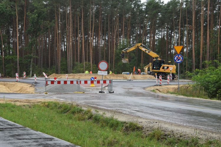 wizyta Wicemarszałka Wojciecha Jankowiaka i parlamentarzystów na budowie