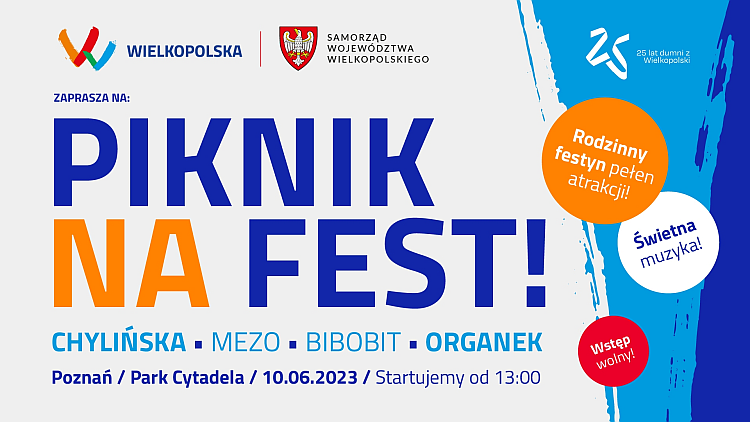 Plakat "Piknik na fest"