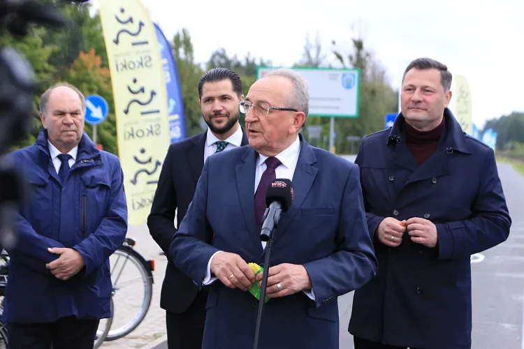 Ścieżka pieszo-rowerowa Sława Wielkopolska – Skoki