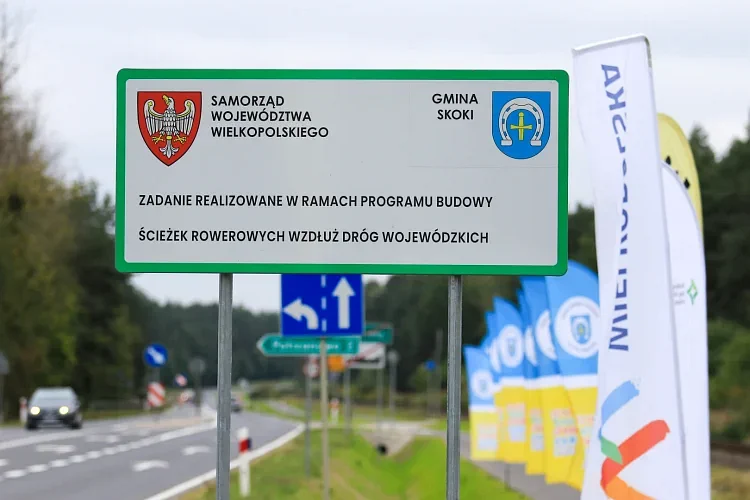 Ścieżka pieszo-rowerowa Sława Wielkopolska – Skoki