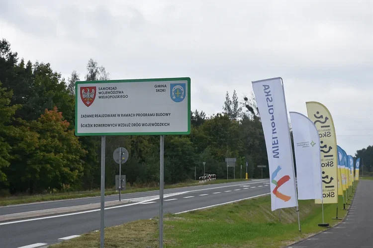 Ścieżka pieszo-rowerowa Sława Wielkopolska – Skoki