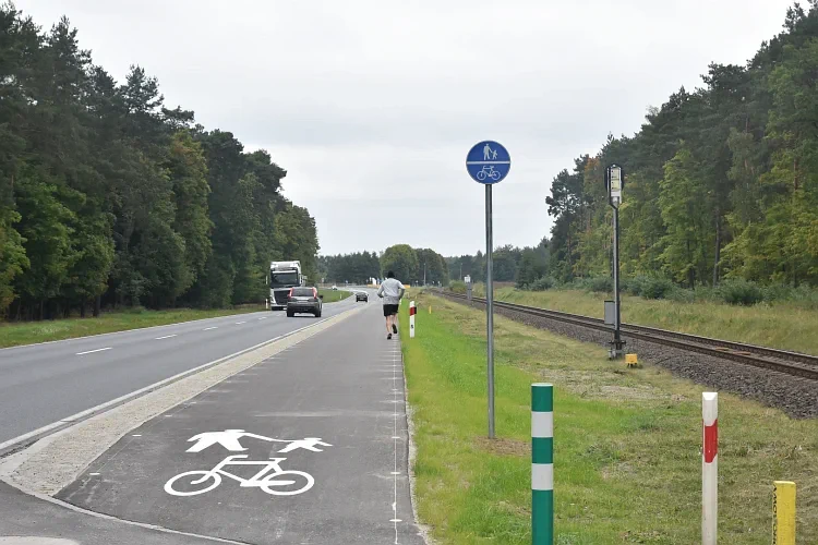 Ścieżka pieszo-rowerowa Sława Wielkopolska – Skoki
