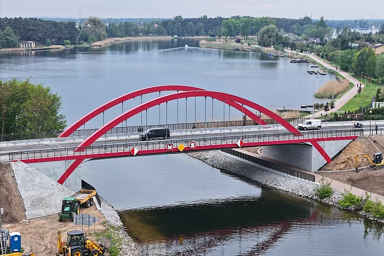 Nowy most nad Kanałem Ślesińskim