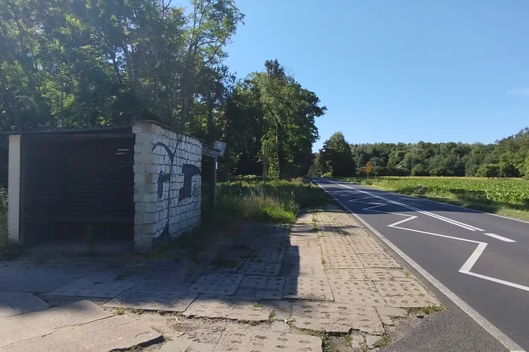 Aktualny stan drogi wojew&oacute;dzkiej nr 308