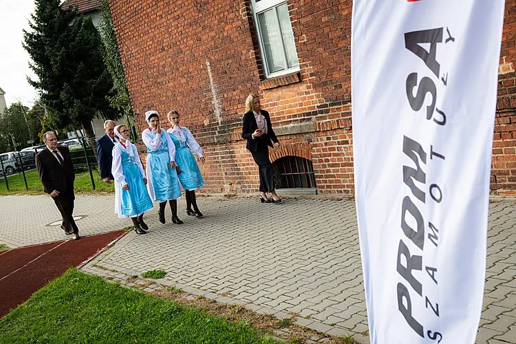 Rozbudowana droga wojewódzka nr 116 w Gminie Pniewy