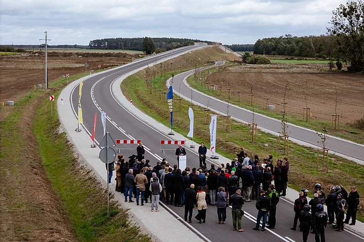 Oficjalne otwarcie obwodnicy Rogoźna