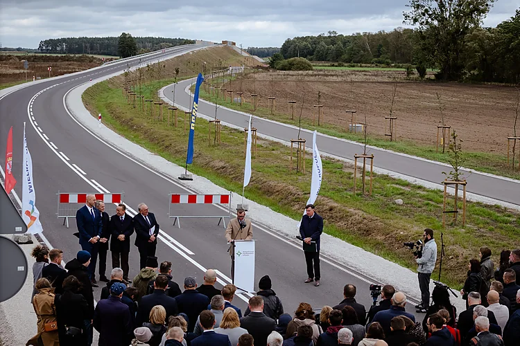 Oficjalne otwarcie obwodnicy Rogoźna